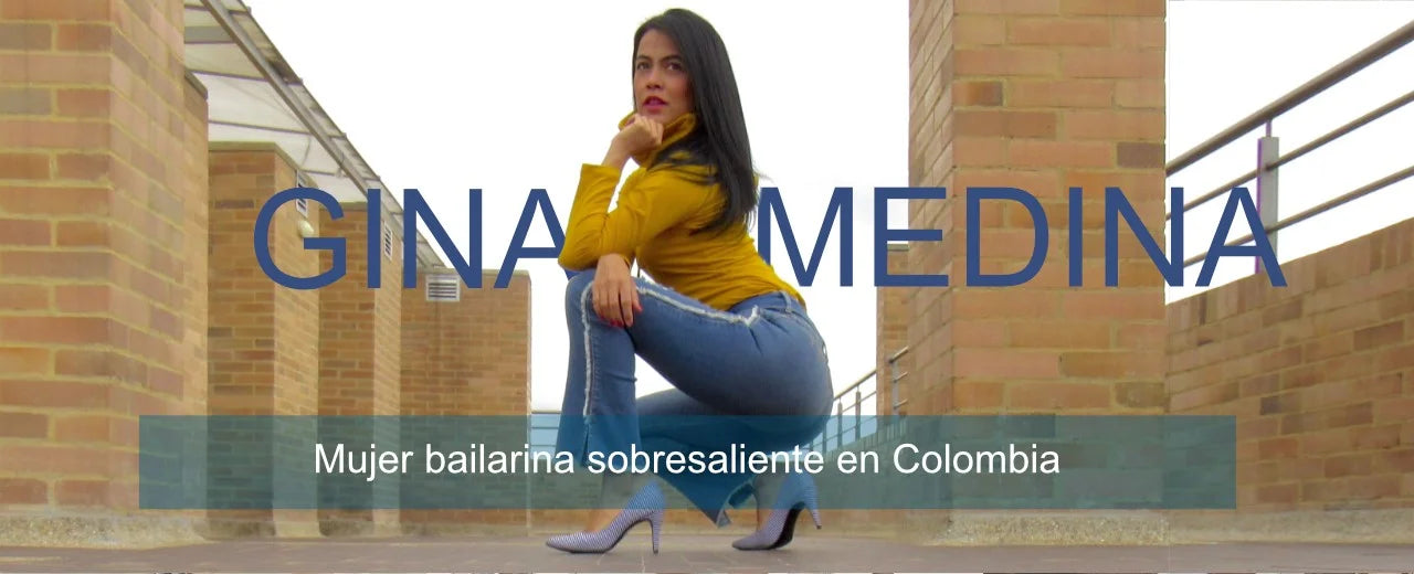 Gina Medina mujer bailarina sobresaliente en Colombia
