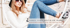 ¿Sabes cómo vestir un jean dependiendo de la ocasión?
