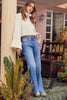 Jean Wide Angel Azul Medio Claro