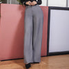 PANTALÓN WIDE COLOR GRIS.