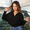SWEATER ESCOTE CRUZADO