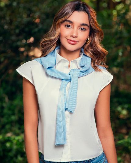 BLUSA CAMISERA MANGA CORTA BL260126