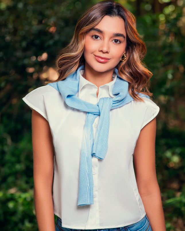 BLUSA CAMISERA MANGA CORTA BL260126