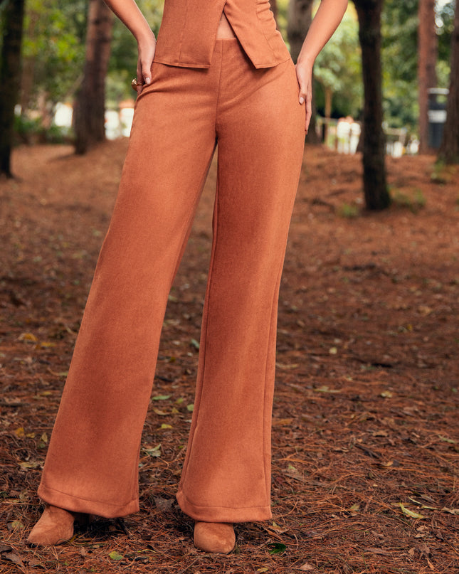 PANTALÓN TIRO ALTO WIDE TELA SUEDE HORMA ESPECTACULAR 100%%% GARANTIZADA