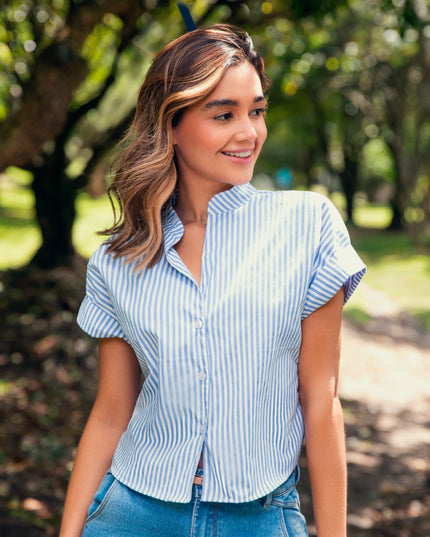 BLUSA DE RAYAS