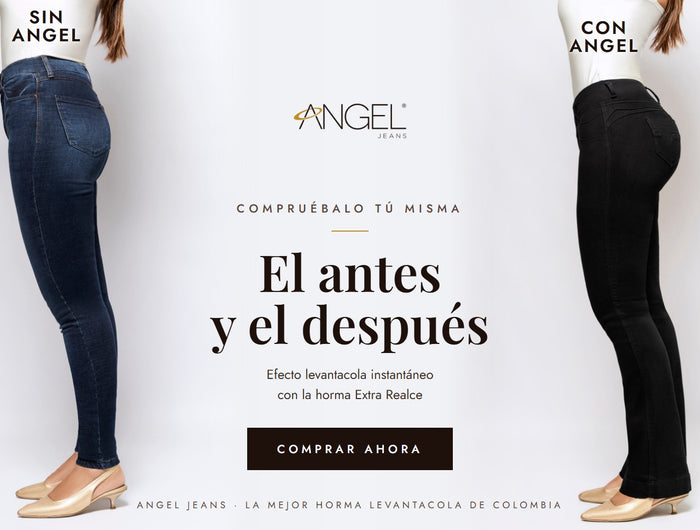 Antes y después: sin Angel vs con Angel Extra Realce