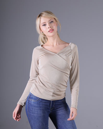 Angel Jeans Jean Semicampana Extra Realce Azul Medio con Bolsillos