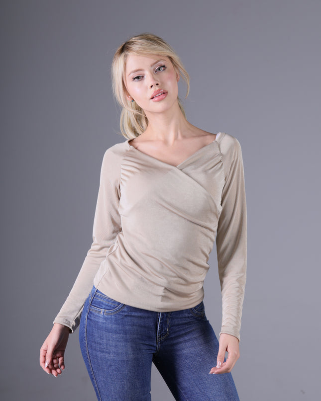 Angel Jeans Jean Semicampana Extra Realce Azul Medio con Bolsillos