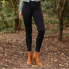 JEANS TIRO ALTO EXTRA REALCE SIN BOLSILLOS SKINNY COLOR NEGRO