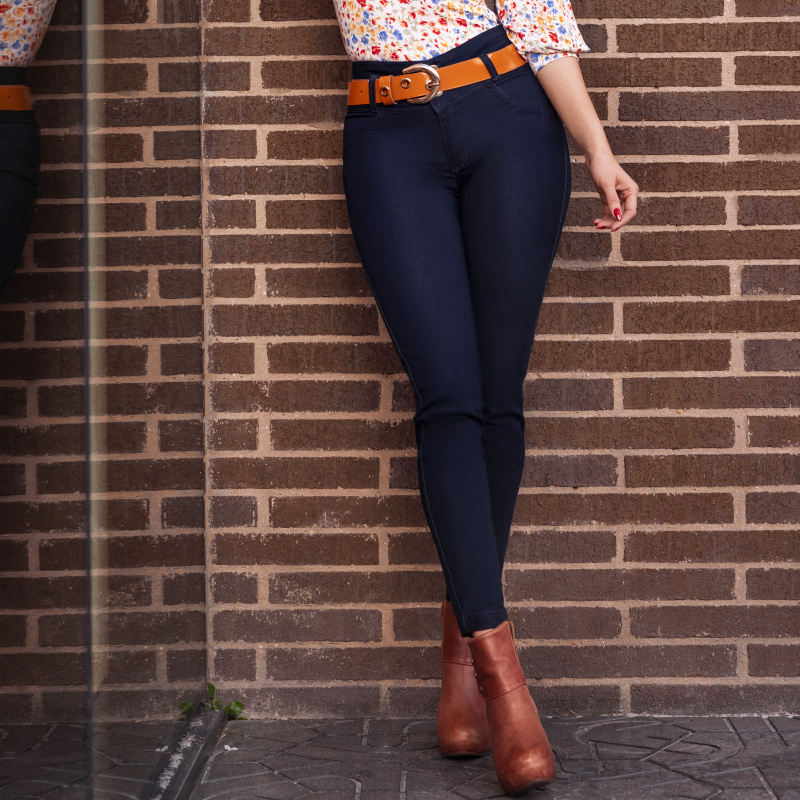 JEAN TIRO ALTO, CONTROL ABDOMEN,...