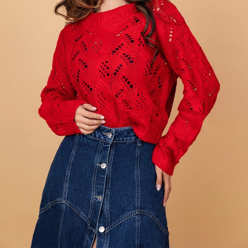 FALDA LARGA EN JEAN PREMIUM