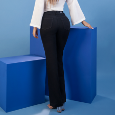 JEANS, TIRO ALTO, SIN REALCE